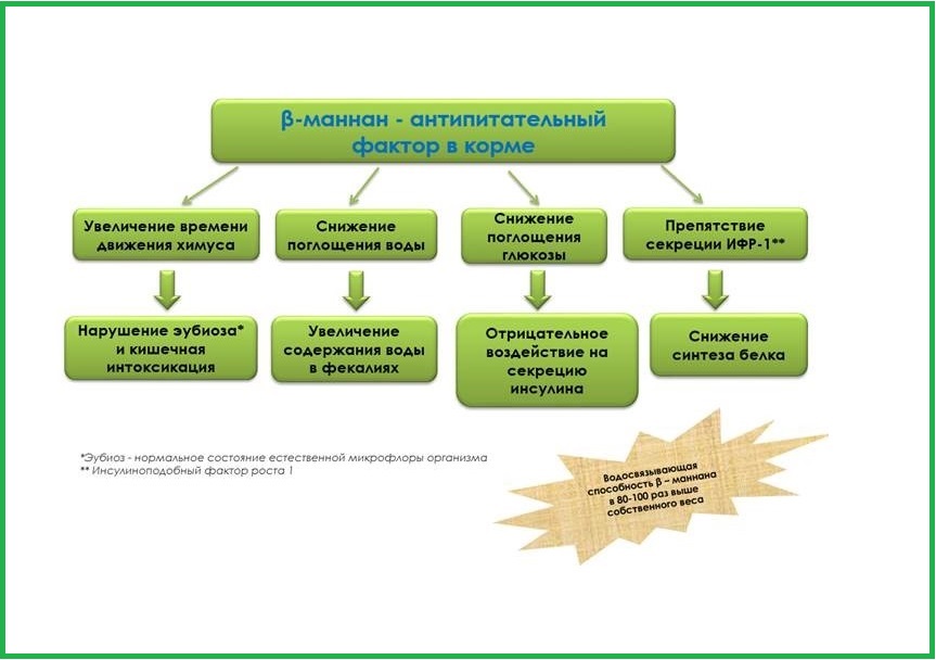 Почему необходимо использовать маннаназу